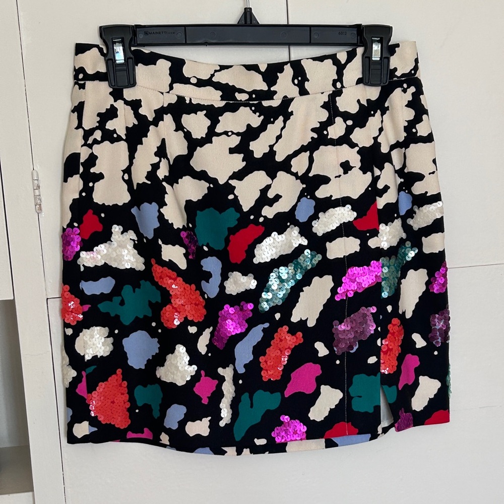 Nanette Lepore Sequin Mini Skirt